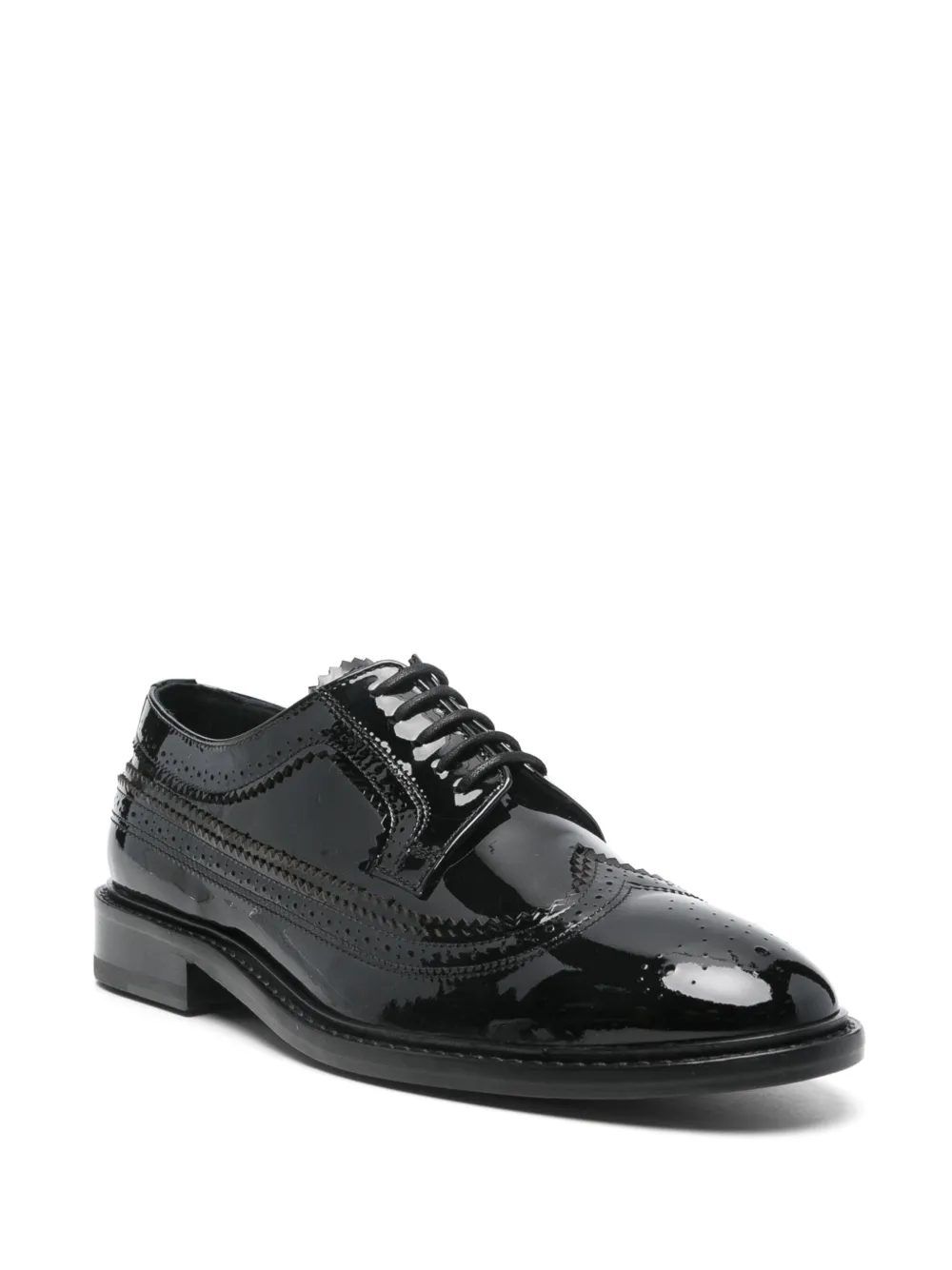 Paul Smith Fuentes brogues - Zwart