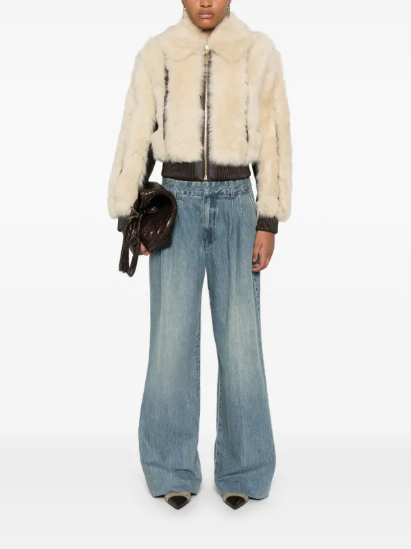 デニム・ジーパン ZIMMERMANN 'Illustration Denim' jeans Blue ZIMMERMANN Illustration Jeans | Blue | FARFETCH