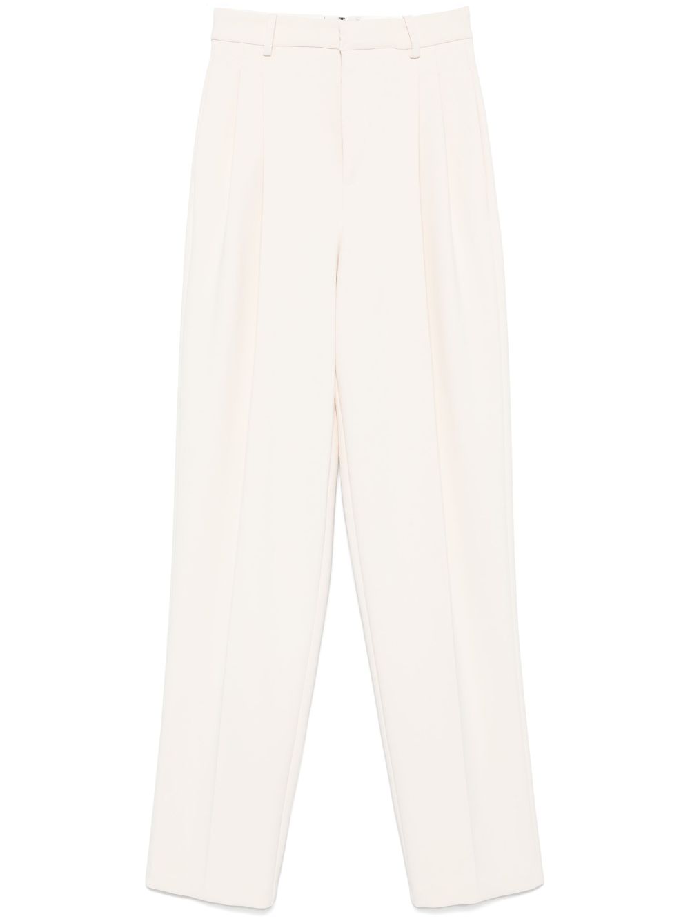 Elisabetta Franchi pleated trousers - Neutrals