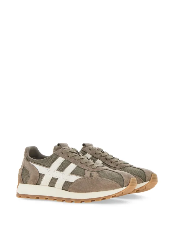 【関税込み】H671 Sneakers - Hogan - Leather - Brown Hogan H671 Sneakers In Brown | ModeSens