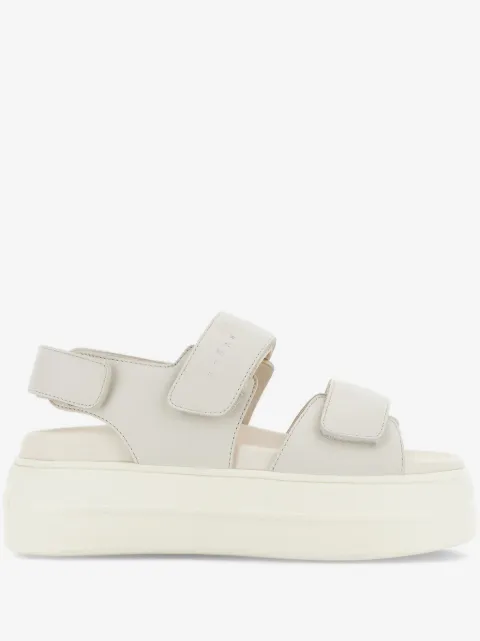 Hogan straped leather sandals