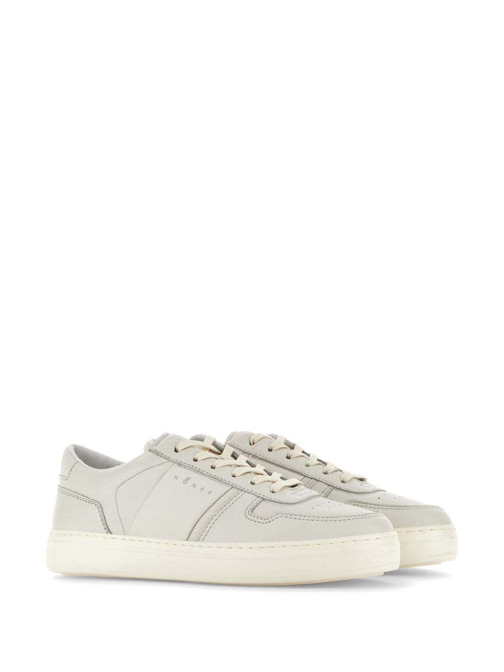 Hogan Sneakers met logo - Beige