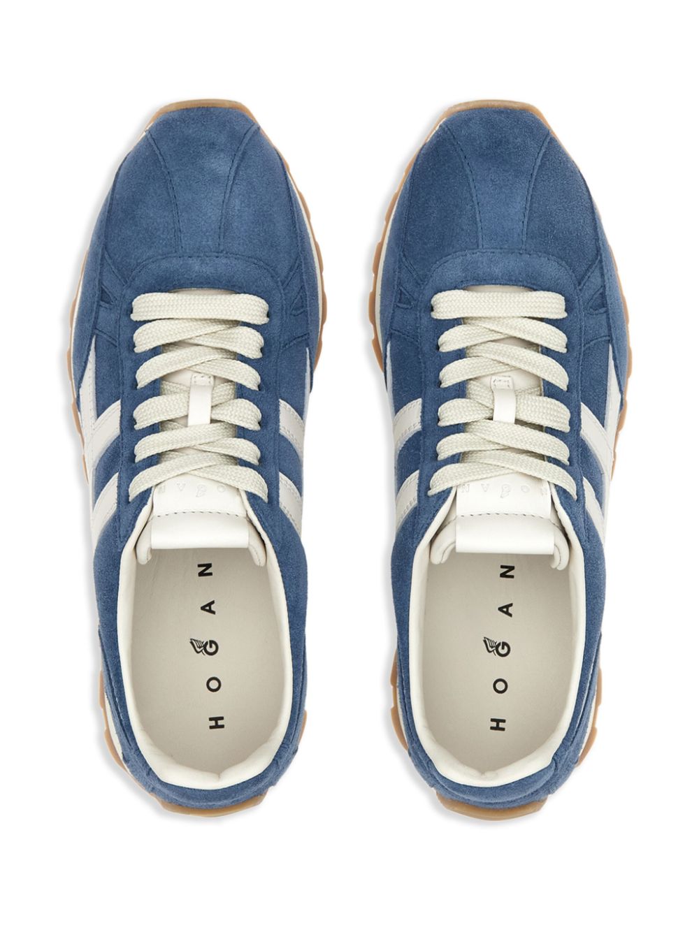 Hogan suede sneakers Blue