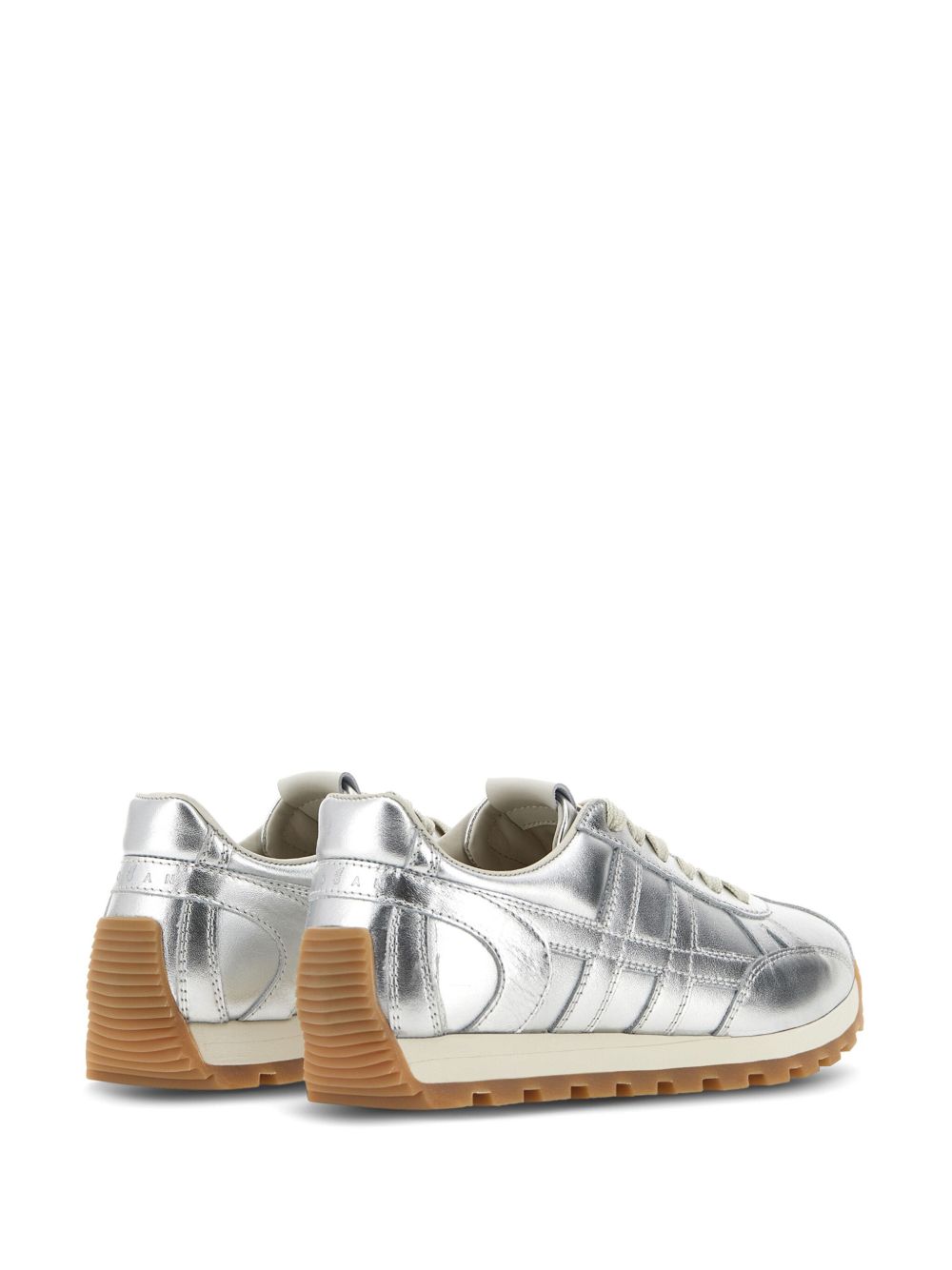 Hogan Metallic sneakers Zilver