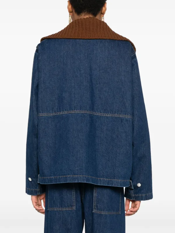 Plan C デニムジャケット | ブルー | FARFETCH JP