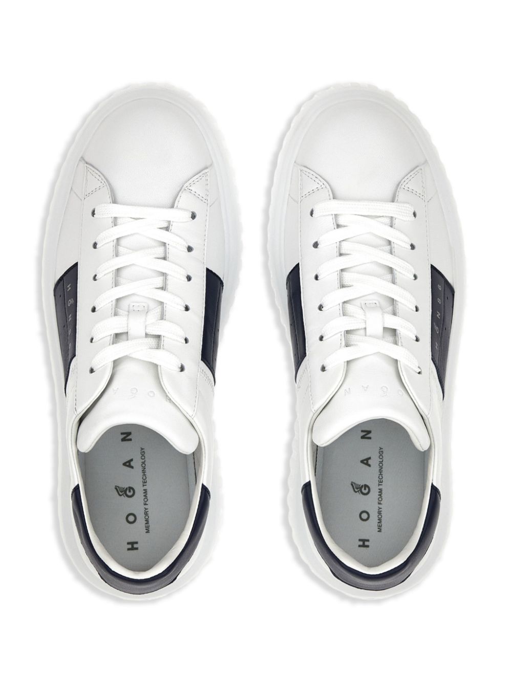 Hogan Leren sneakers Wit