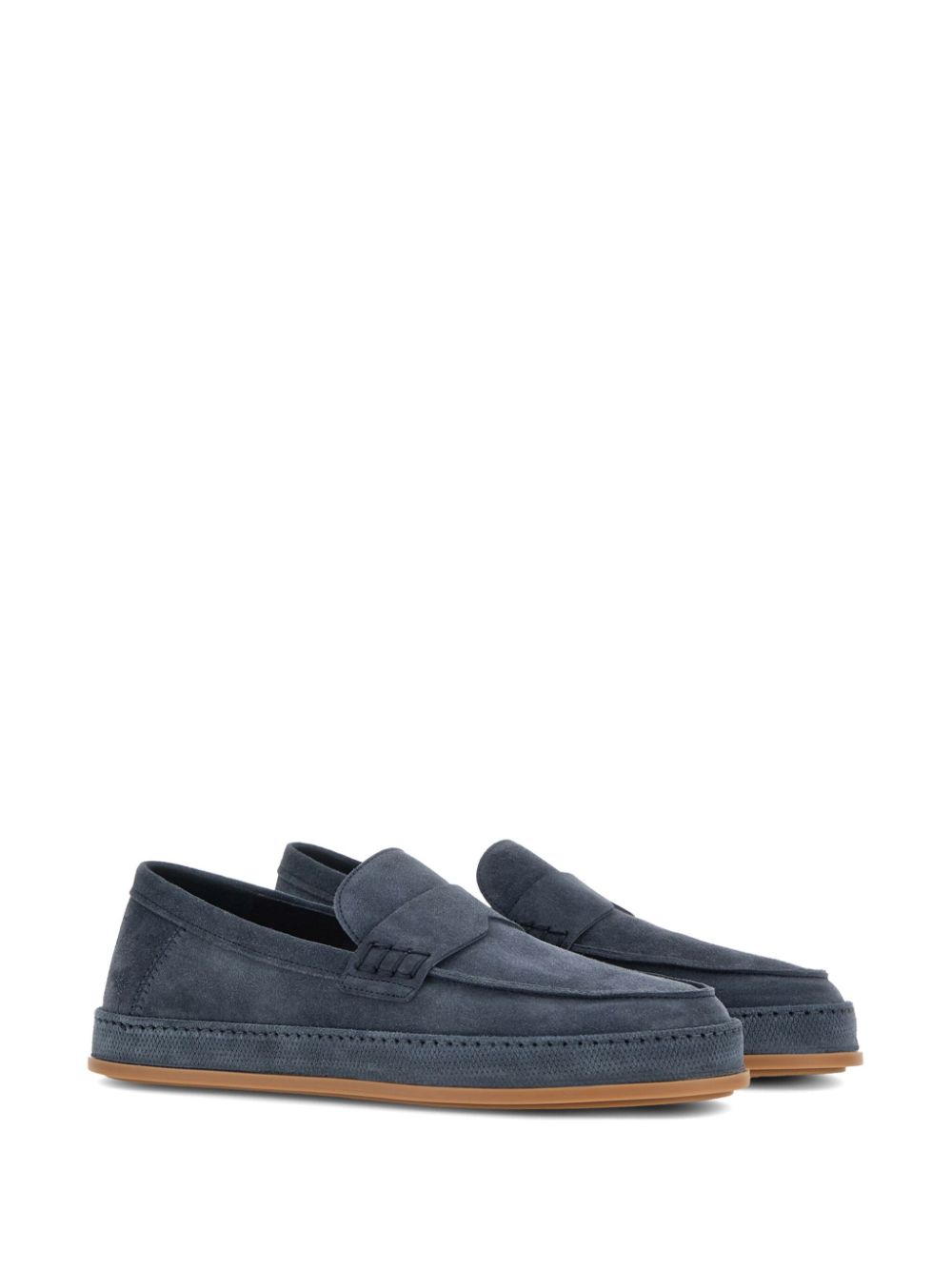 Hogan Suède loafers - Blauw