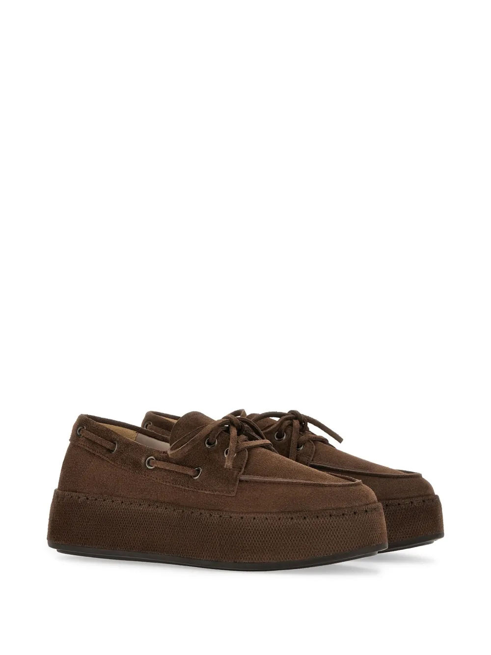 Hogan suede loafers - Bruin