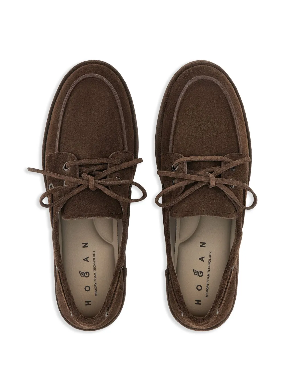 Hogan Suède loafers Bruin