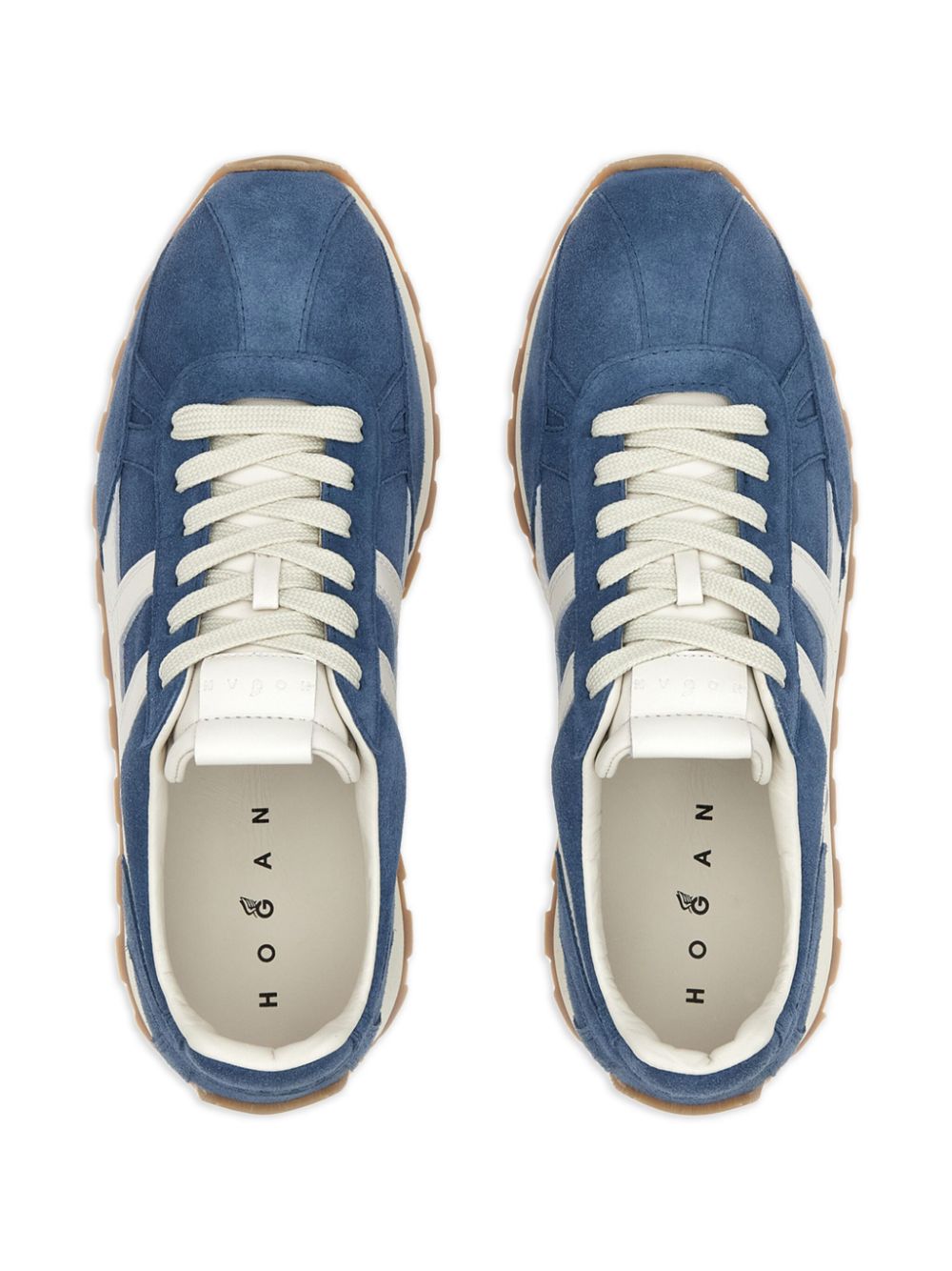 Hogan H671 low-top sneakers Blauw