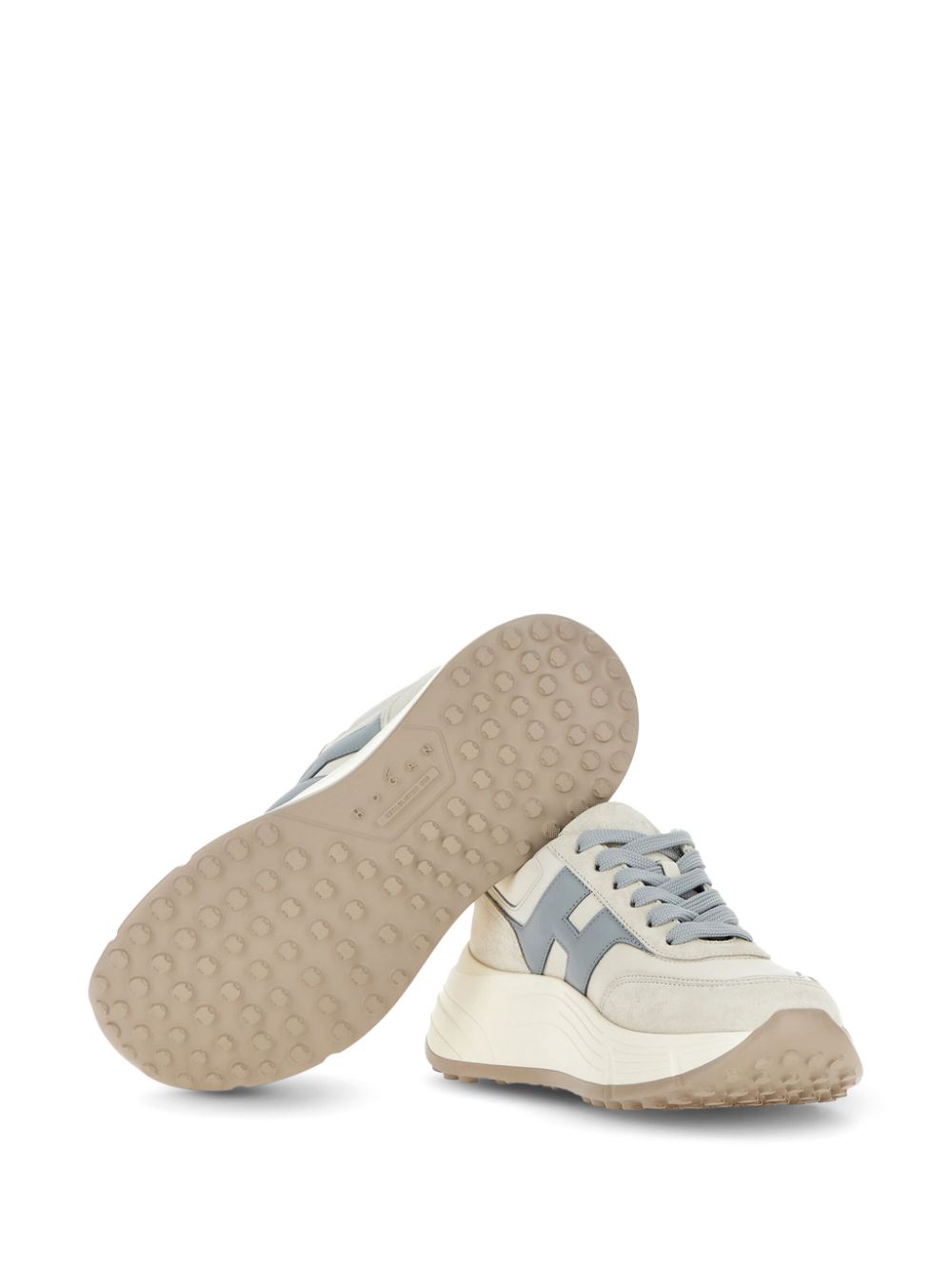 Hogan Sneakers met logo Beige