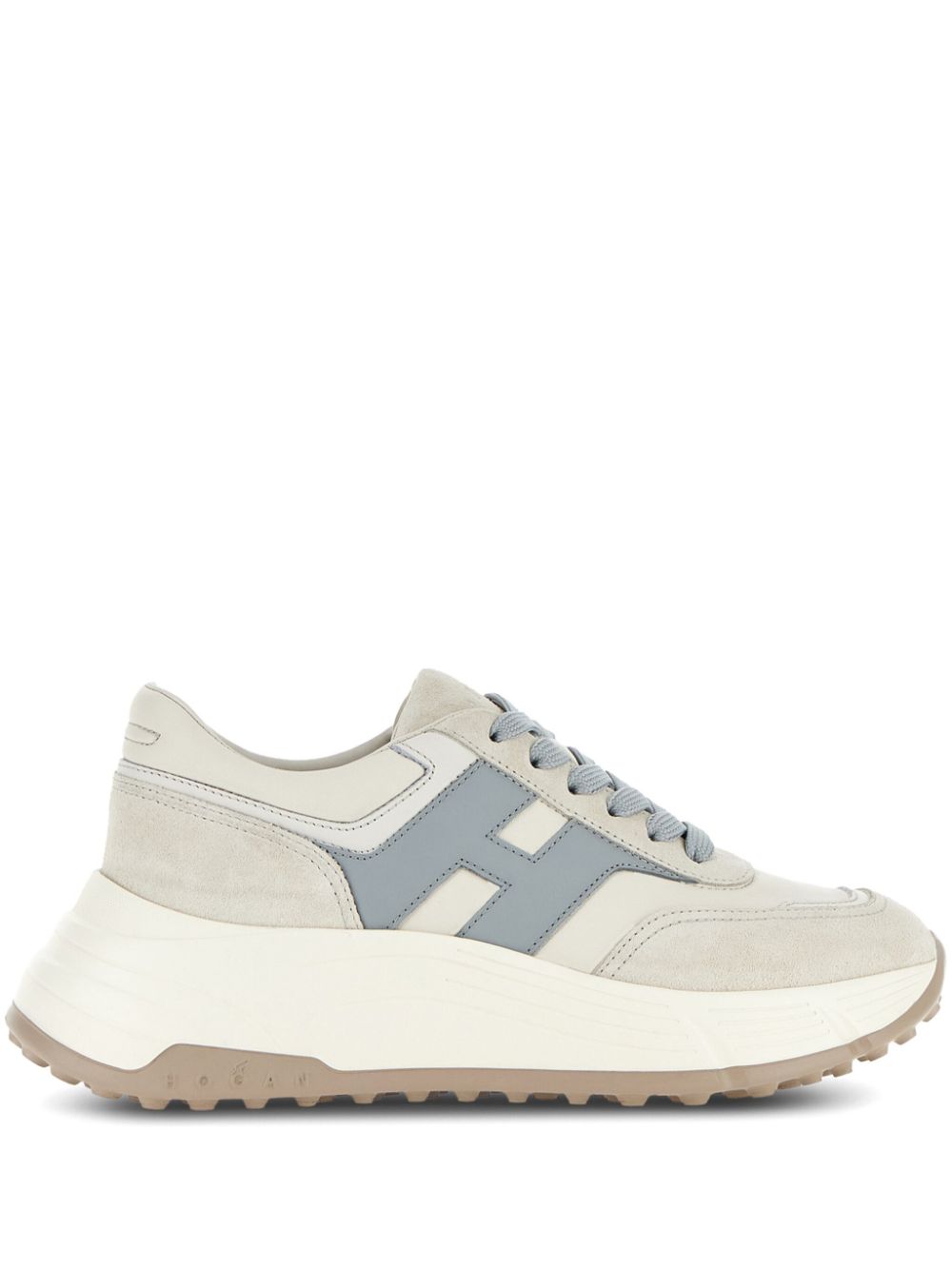 Hogan Sneakers met logo Beige