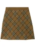 Burberry check mini skirt - Neutrals