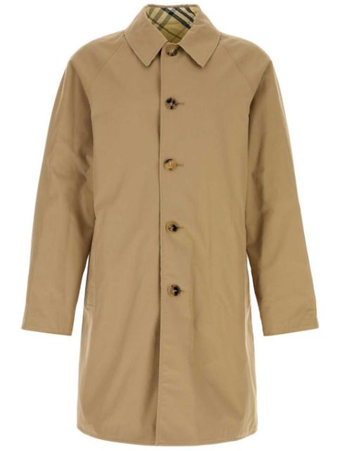 Burberry cotton reversible trench coat Men