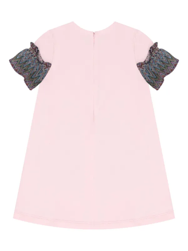 Aigner Kids bag-print Dress Pink FARFETCH JO