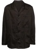 Yohji Yamamoto oversized shirt - Grey