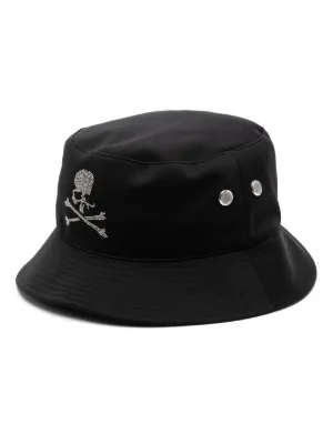 A BATHING APE® One Point バケットハット | ブラック | FARFETCH JP