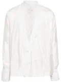 Greg Lauren parachute winged jacket - White