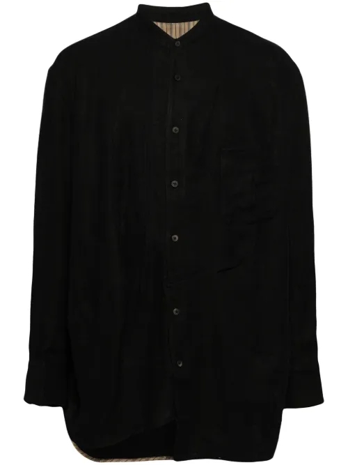 Chemise plissée à design asymétrique - Ziggy Chen - Modalova