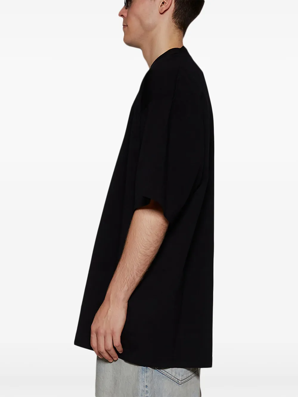 VETEMENTS Spoiled by God T-shirt Zwart