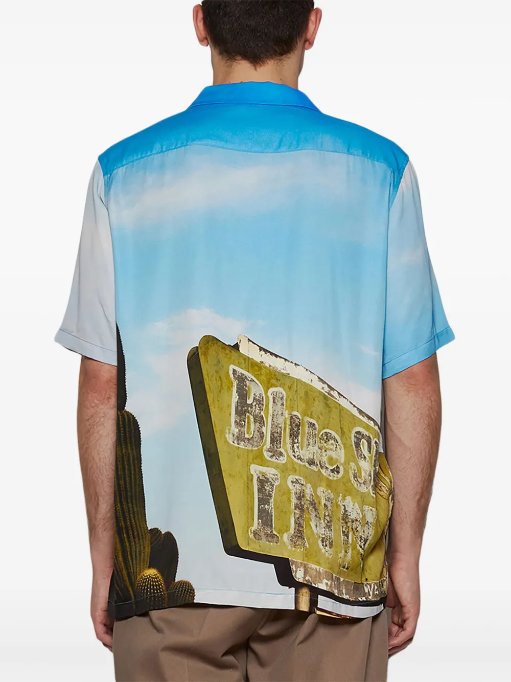 BLUE SKY INN Cactus overhemd Blauw