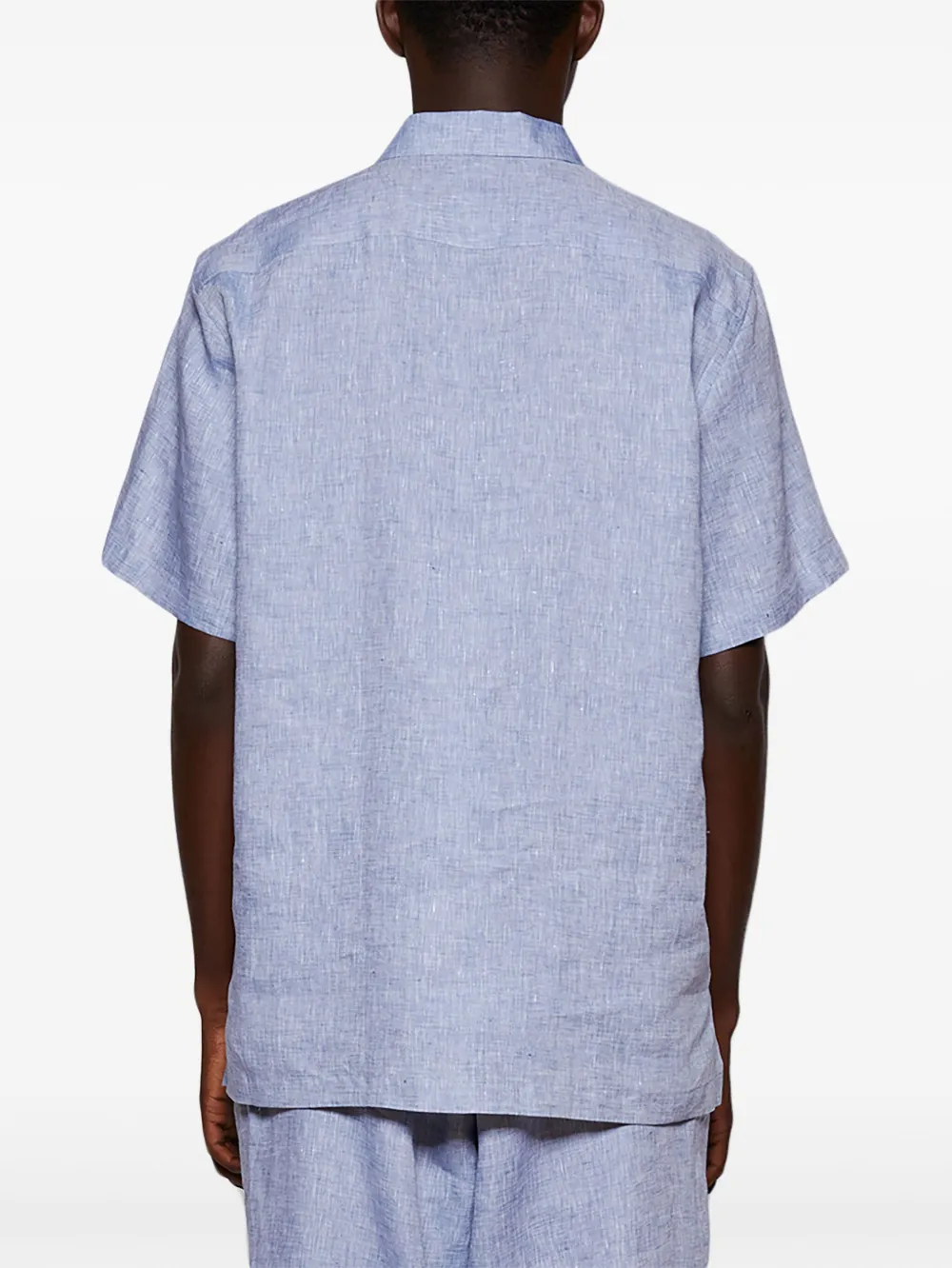 Loro Piana Tindaro blouse Blauw