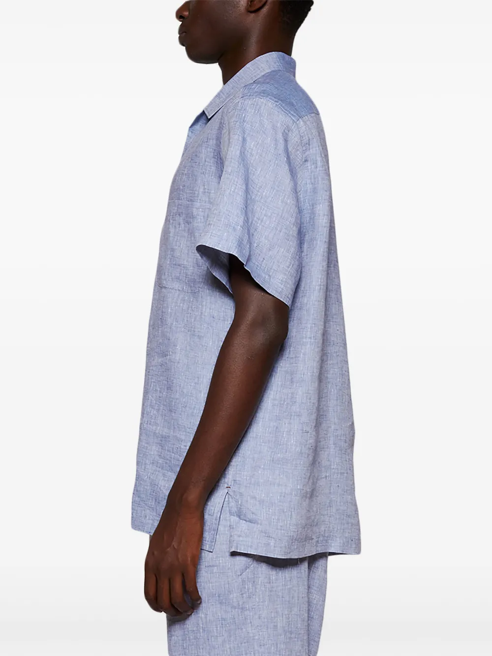 Loro Piana Tindaro blouse Blauw