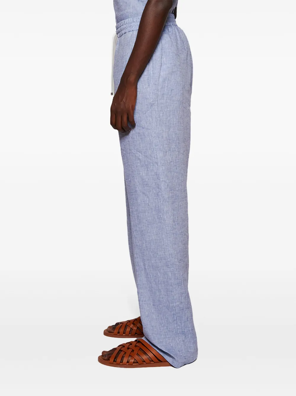 Loro Piana Herai broek Blauw