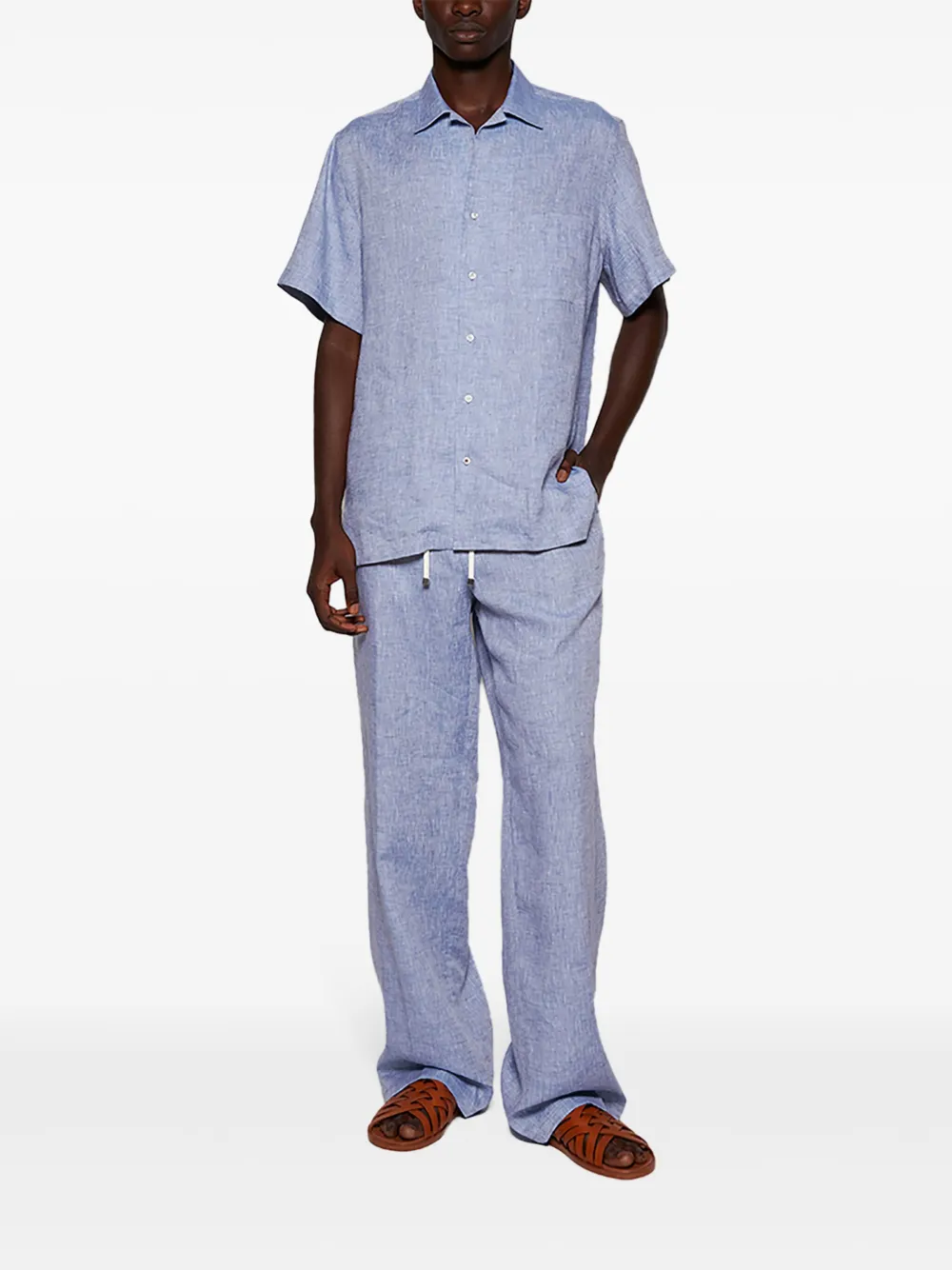 Loro Piana Herai broek - Blauw