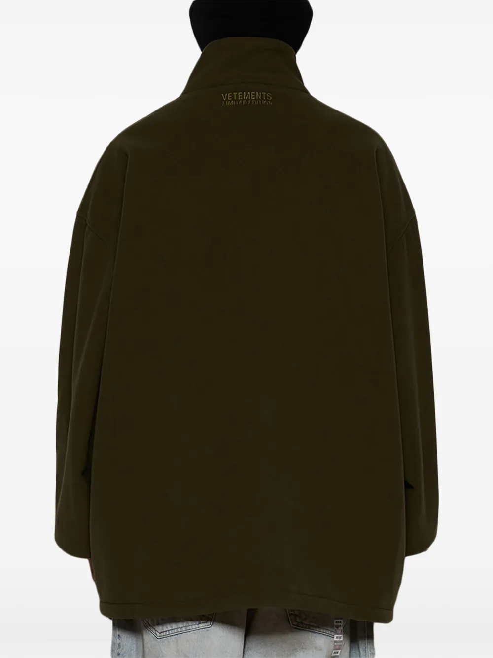VETEMENTS Fleece jack Groen