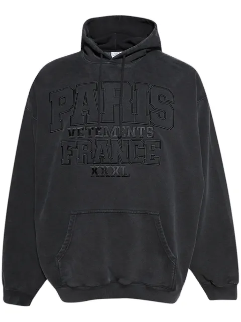 VETEMENTS Paris XXXL hoodie