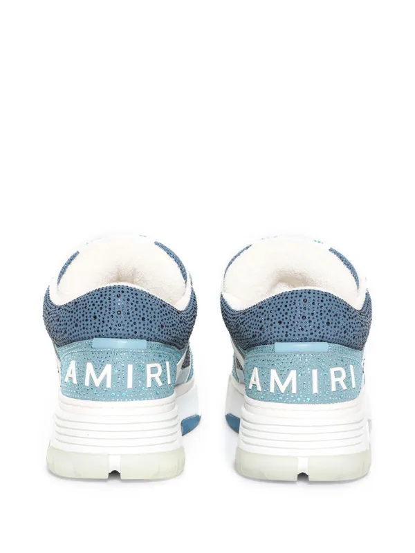 AMIRI MA-1 Crystal Sneakers | Blue | FARFETCH