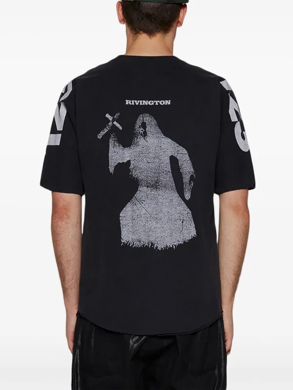 【Rivington Roi Rebis】RRR123 Galgotha Goth Tシャツ RRR123 Galgotha Goth T-shirt | Black | FARFETCH ZA