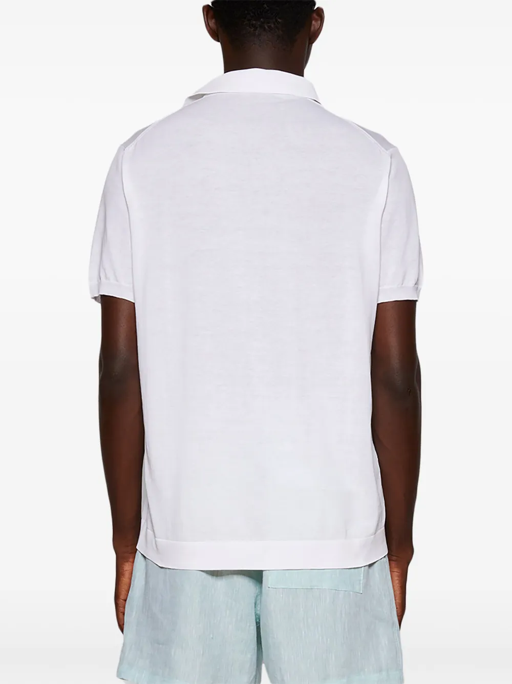 Loro Piana New Bay poloshirt Wit