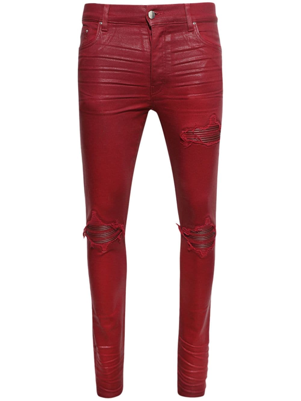 AMIRI Gecoate jeans Rood