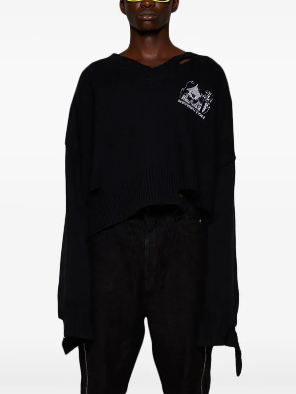 トップス RRR123 Penta cropped knit RRR123 Penta cropped knit