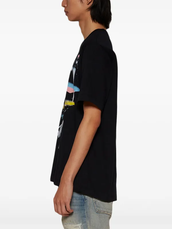 【大人気】AMIRI ハリウッド ライト Tシャツ AMIRI Hollywood Lights T-shirt | Black | FARFETCH