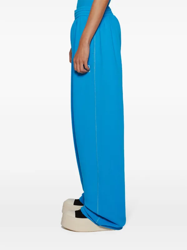 Martine Rose wide leg Trackpants Blue FARFETCH BH