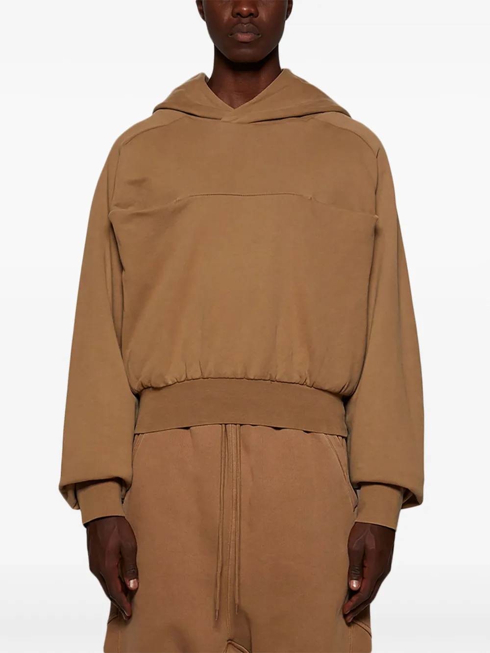 ENTIRE STUDIOS Dubbele hoodie Bruin