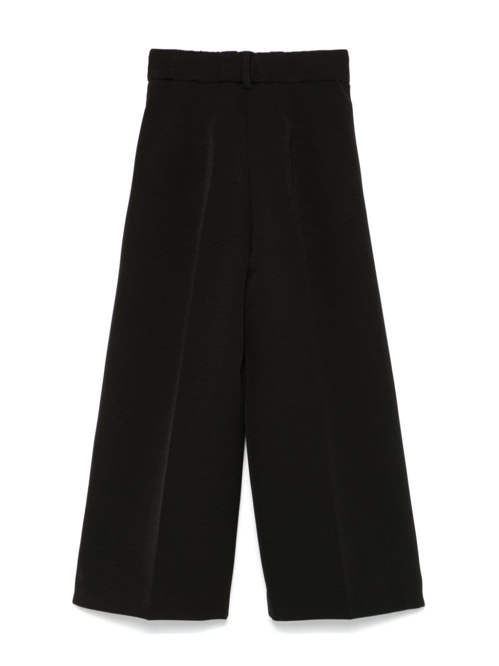 Miss Blumarine Broek verfraaid met stras - Zwart