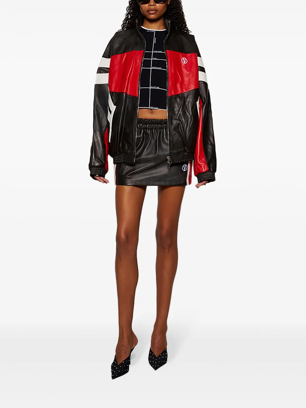 Vetements Knitted Top In Black