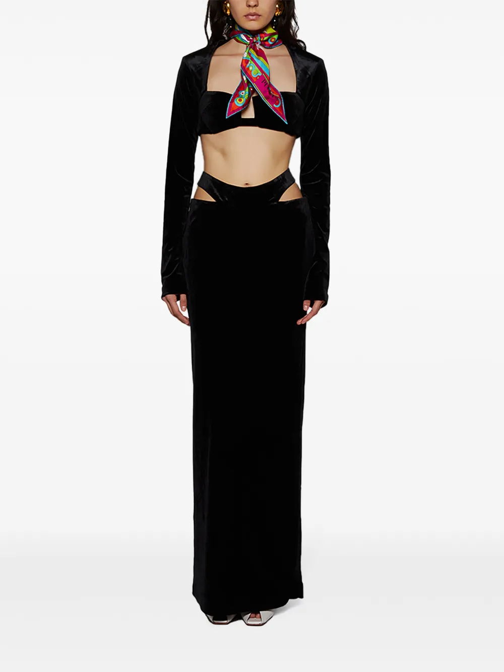 The New Arrivals Ilkyaz Ozel Dia Top In Black