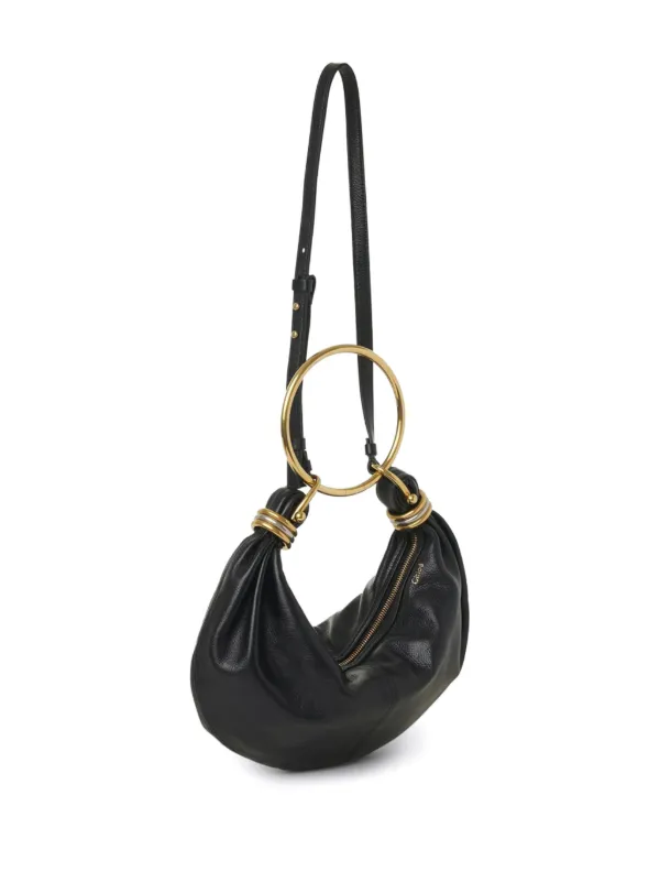 Chloé Small Bracelet Hobo Bag | Black | FARFETCH