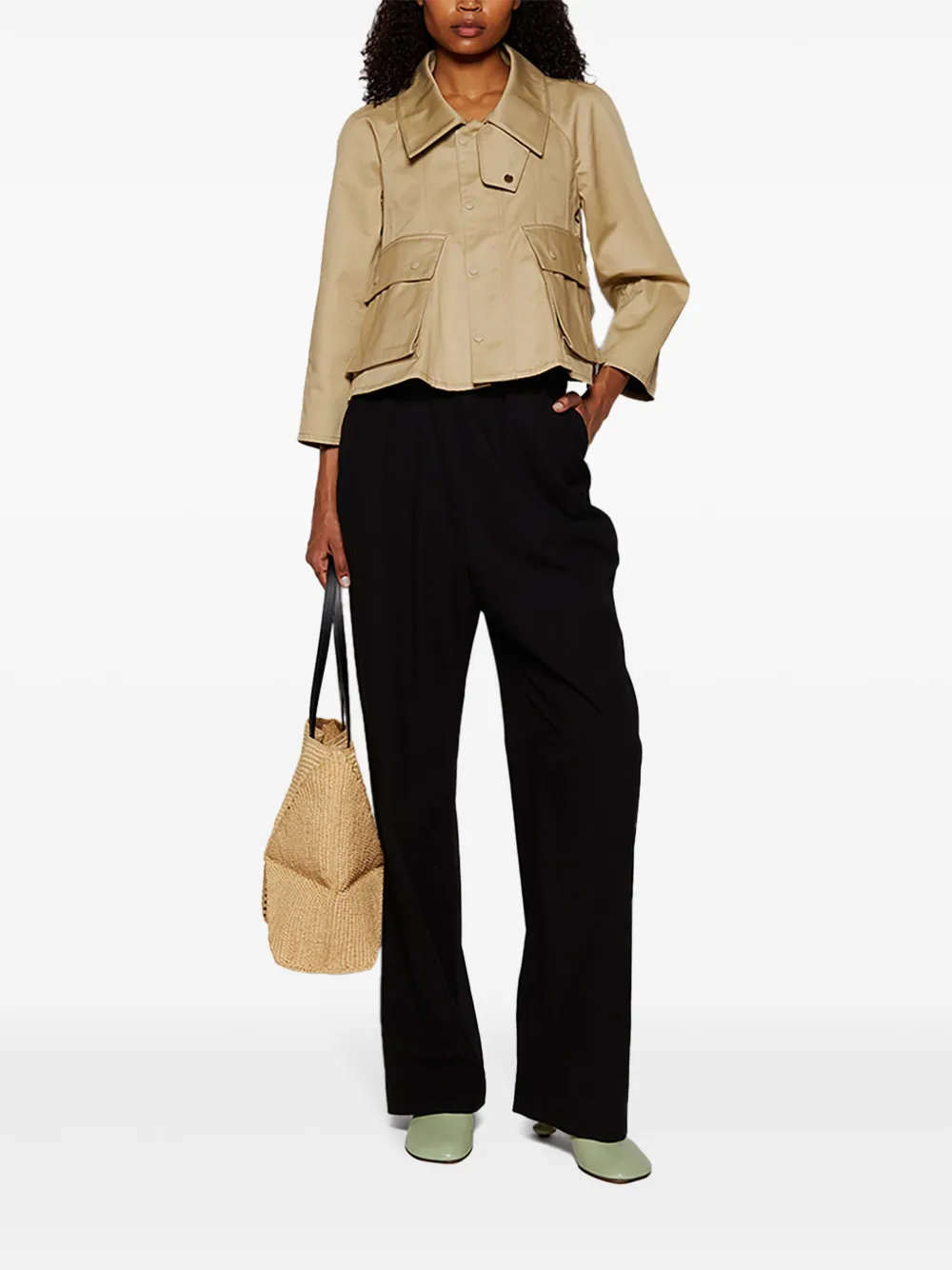 LOEWE Puzzle medium schoudertas - Beige
