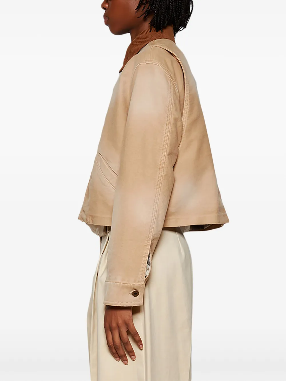 LOEWE Katoenen bomberjack Beige
