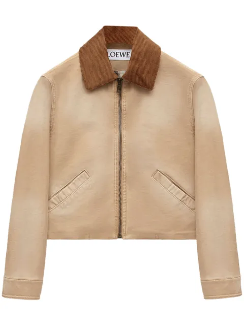 LOEWE cotton bomber jacket