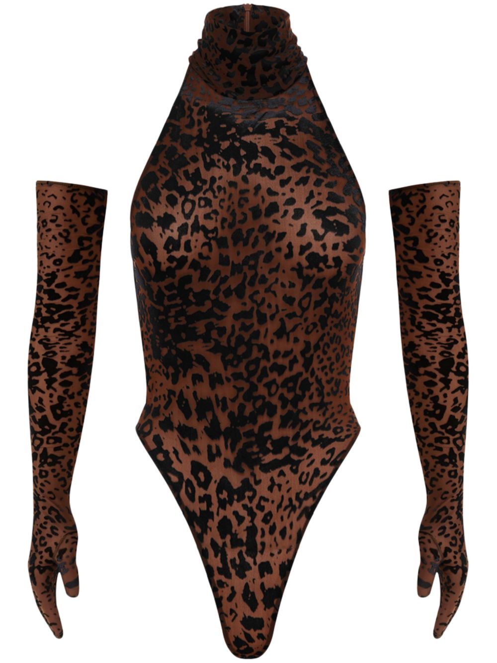 Versace leopard-print bodysuit Women