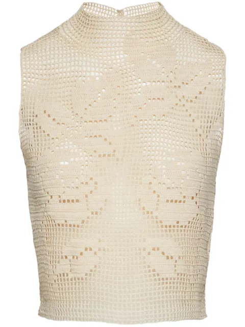 Magda Butrym lace crochet tank top