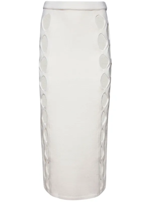 Diotima Steer Skirt in White