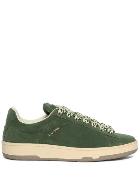 Lanvin Curb Lite suede sneakers